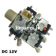 LG Front Loading Washing Machine 4-Way Water Inlet Solenoid Valve view 2